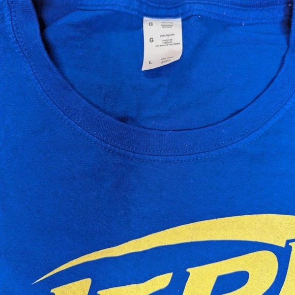 Nerf blue t-shirt Size men's L - Picture 4 of 5